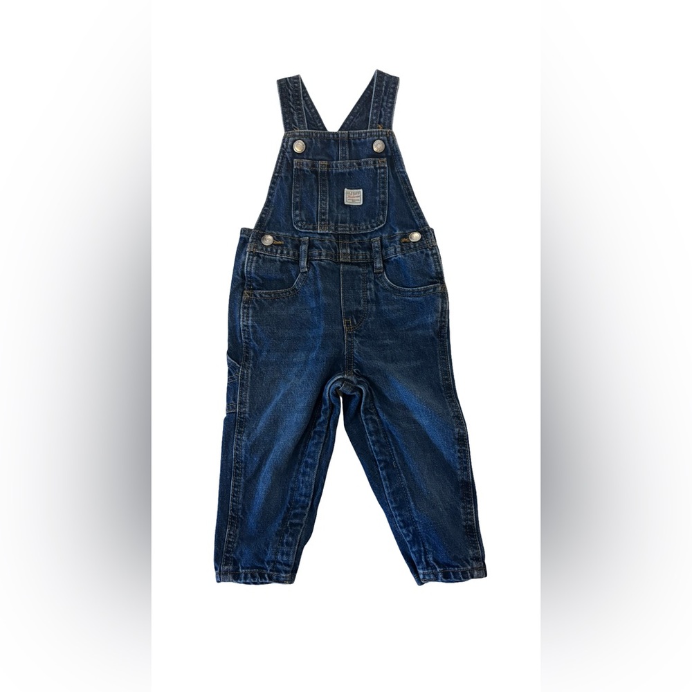 Old Navy Classic Blue Kids Overalls